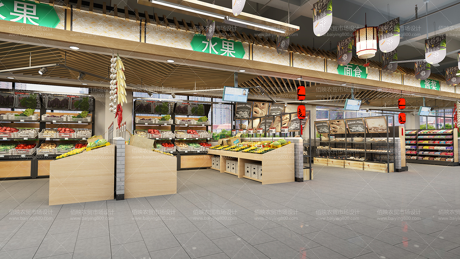農(nóng)貿(mào)市場(chǎng)設(shè)計(jì)