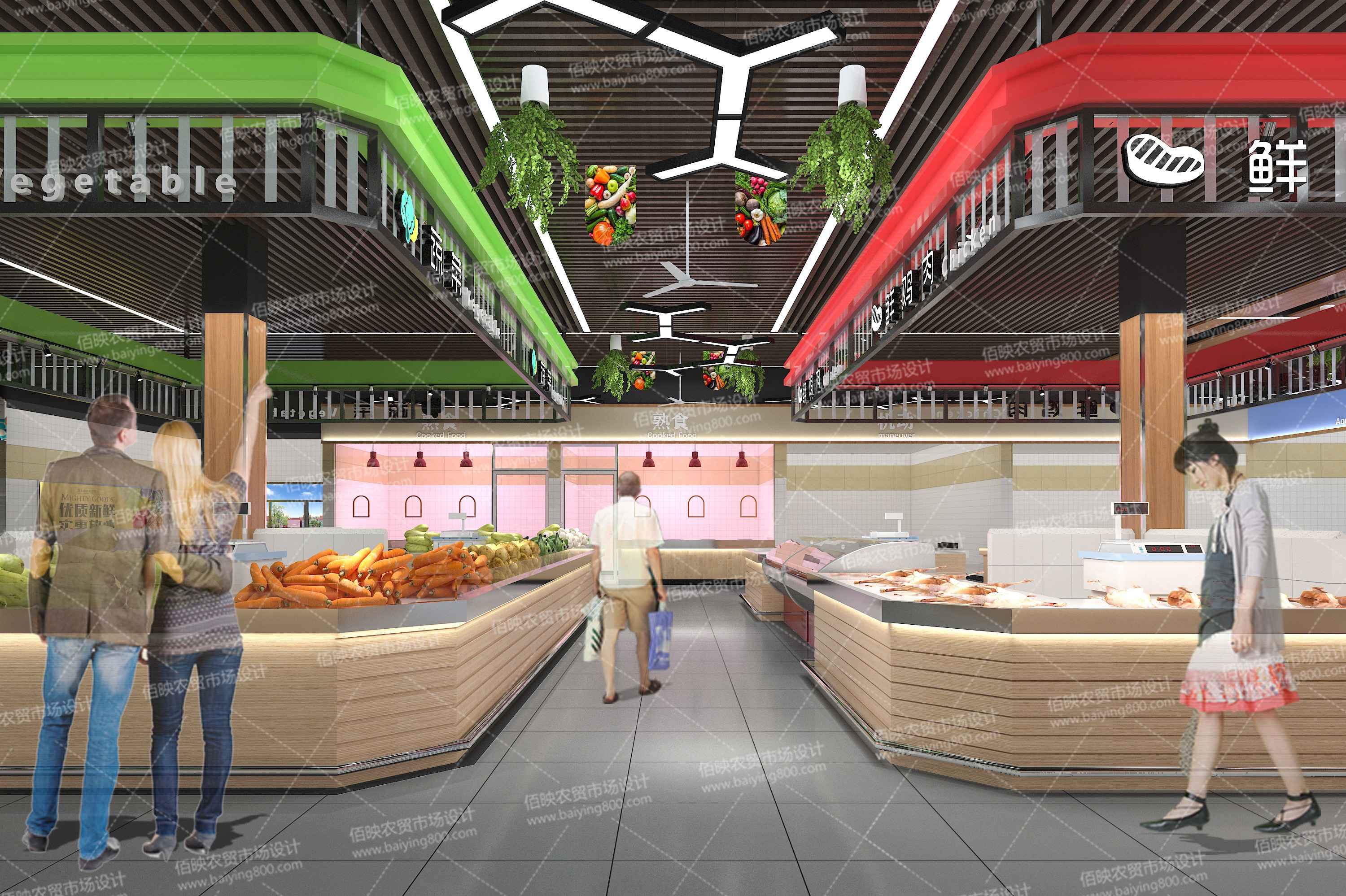 農(nóng)貿(mào)市場改造時業(yè)態(tài)設(shè)計(jì)規(guī)劃需注意哪些呢？