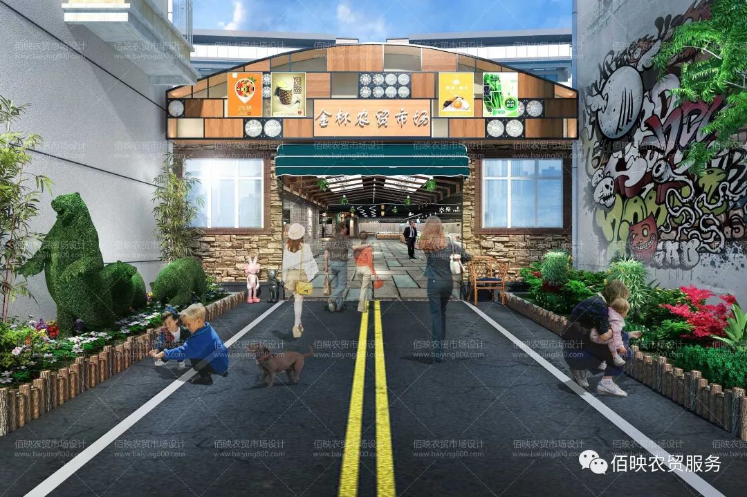 菜市場設(shè)計(jì):市場規(guī)劃與區(qū)域管理