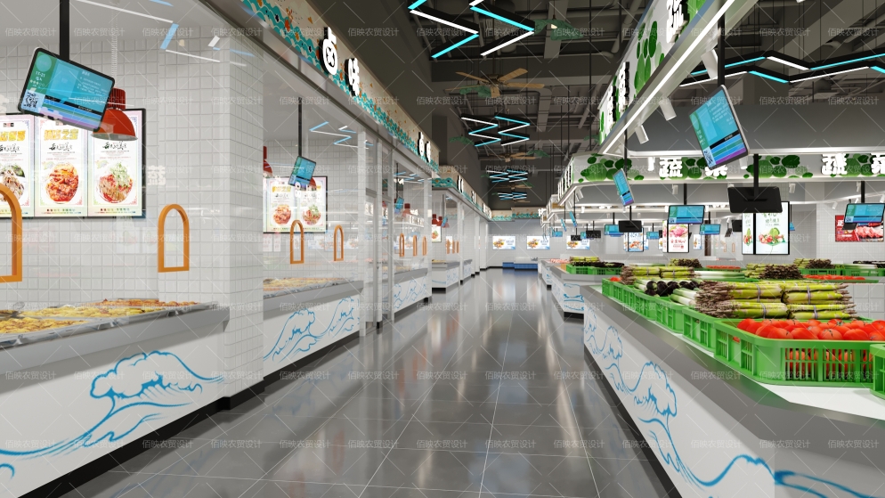 智慧農貿市場設計:打造社區(qū)服務的新空間