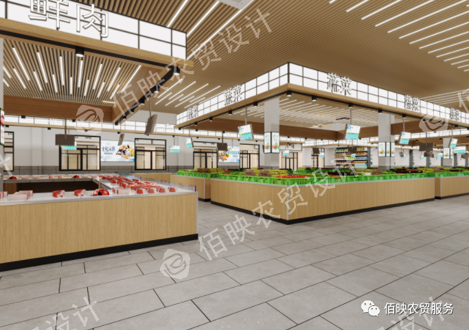 融入現(xiàn)代化技術的新型菜市場設計