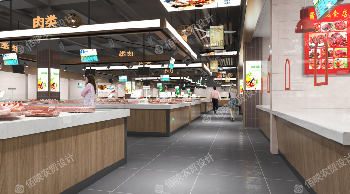 新型菜市場設計——營造全新購物環(huán)境